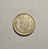 Mexic 20 Centavos 1905 Aunc, America de Nord