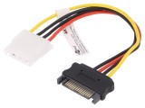 Cablu de Alimentare SATA Molex 0.17m