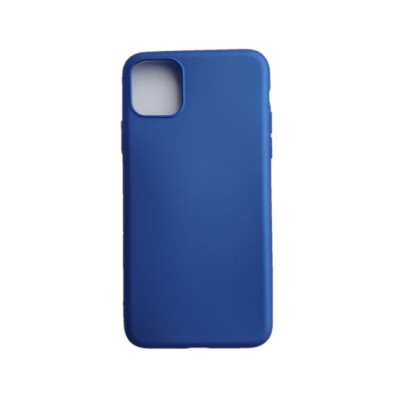 Husa pentru Apple IPhone 11, Silicon Slim, Albastru foto