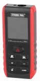 Merač vzdialenosti Strend Pro DIME 80M, laserov&yacute;, EXTRA funkcia merač uhlov