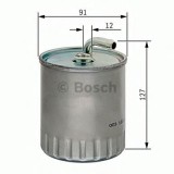 Filtru combustibil MERCEDES C-CLASS (W203) (2000 - 2007) BOSCH 1 457 434 416