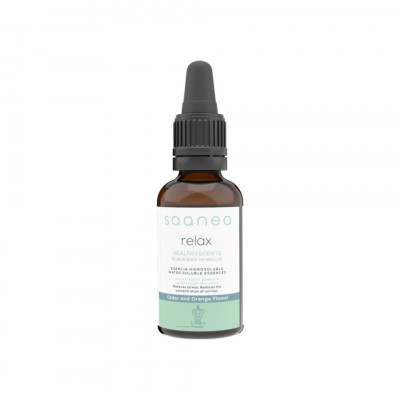 Esenta hidrosolubila umidificator si difuzor Saanea Relax, Cedru si floare de portocal 25 ml foto