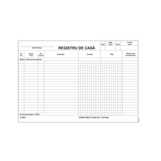 Registru de Casa A4, 100 File/Carnet - Formular Tipizat pentru Gestiune foto