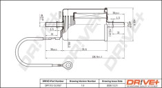 Dr!ve+ DP1110.13.0157 filtru combustibil