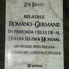 Relaţiile româno-germane în perioada celui de-al II Război Mondial / Zoe Bratu