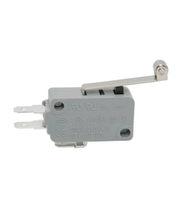 Microinterupator 1 circuit 16A 250V ON-ON cu lamela 30mm si rola