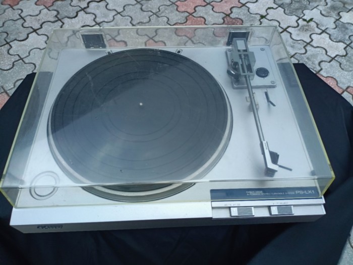 PICK-UP SONY PS-LX1 DIRECT DRIVE AUTOMATIC STEREO TURNTABLE / AC VL-38GA MADE IN JAPAN