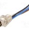 Conector M8, 4 pini, clasa etanseitate IP67, HIRSCHMANN - 933147001 ELST 4408 RV FM 805