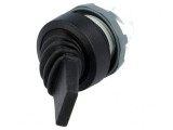Comutator Basculant 22mm Negru IP66