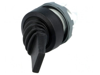 Comutator Basculant 22mm Negru IP66 foto