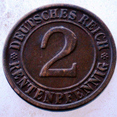 7.702 GERMANIA WEIMAR 2 RENTENPFENNIG 1924 D?