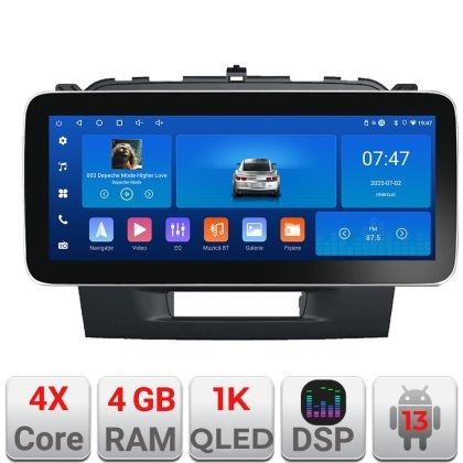 Navigatie Suzuki Grand Vitara 2016- K-2265 Edotec 4+64 12.3 inch Incell 1K android Wifi 5Ghz gps internet CarStore Technology
