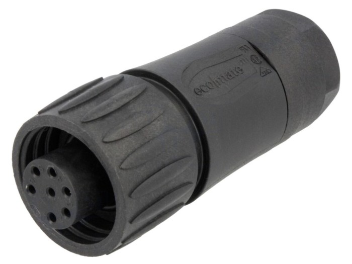 Conector circular 7-PIN mamă pe cablu