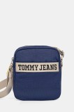 Tommy Jeans borseta culoarea albastru marin, AM0AM13277
