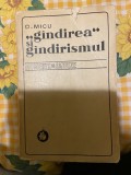 Dumitru Micu, G&acirc;ndirea și g&acirc;ndirismul