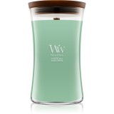 Woodwick Ethereal Haze lum&acirc;nare parfumată cu fitil din lemn 610 g