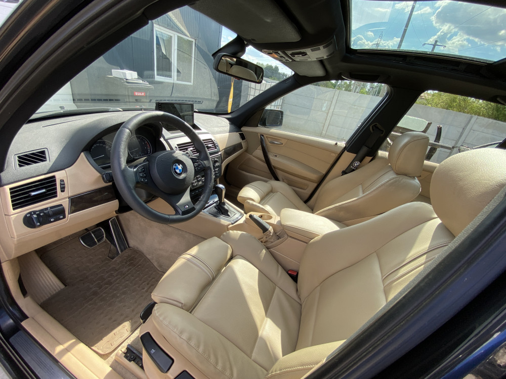 Scaune interior Recaro sport piele crem BMW X3 E83 LCI cu incalzire |  Okazii.ro