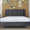 Pat Belmonde 180x200 cm Tapitat Catifea Grey Somiera Inclusa (cod ML 2304-04)