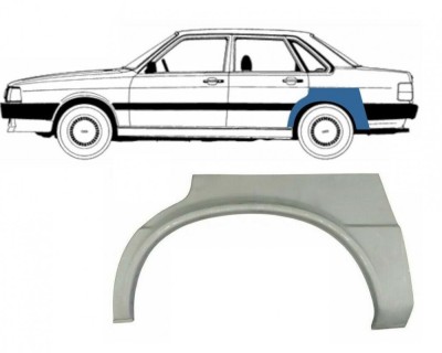 Segment reparatie aripa spate Audi 80 (B2) 8.1978-8.1986 Partea Stanga, Spate, 4 usi foto