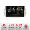 Navigatie Fiat 500 intre anii 2007-2015 Android Ecran 720P Quad Core 2+32 carplay android auto CarStore Technology