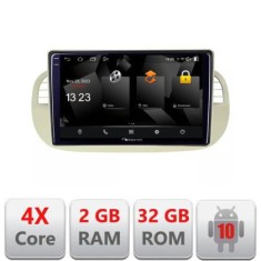 Navigatie Fiat 500 intre anii 2007-2015 Android Ecran 720P Quad Core 2+32 carplay android auto CarStore Technology