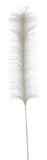 Set 24 pene artificiale gri 6x90 cm