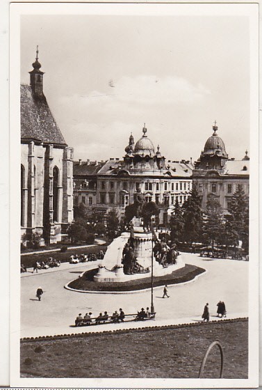 bnk cp Cluj - Statuia lui Matei Corvin - necirculata