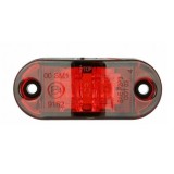 2 LED 12V Lampa Gabarit Latura Rosu