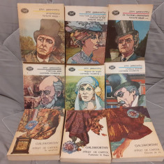 FORSYTE SAGA CICLUL-JOHN GALSWORTHY (9 VOL) EDITIE INTEGRALA