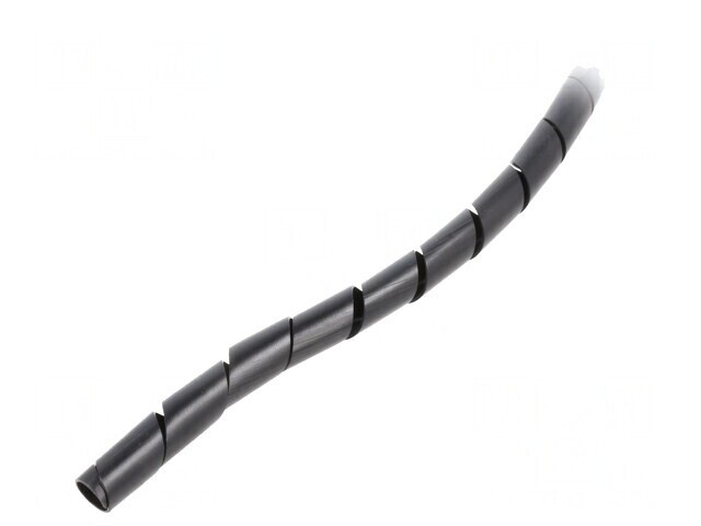 &Icirc;nfășurare spirală polietilenă neagră 7,5-60mm