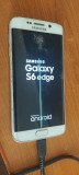 Cumpara ieftin Samsung Galaxy S6 Edge , DISPLAY SPART , PENTRU PIESE SAU RECONDITIONAT ., Alb, Neblocat