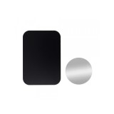 Cumpara ieftin Sticker Metalic OEM Negru pentru Suport Auto Magnetic, Set 2 Bucati