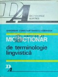 Mic dictionar de terminologie lingvistica - 1980 - Gheorghe Constantinescu Dobridor ($C94)