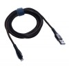 Cablu de date si incarcare elSales ELS-V30L USB-Lightning pentru iPhone, iPod, iPad, Macbook, lungime 200 cm,