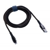 Cablu de date si incarcare elSales ELS-V30L USB-Lightning pentru iPhone, iPod, iPad, Macbook, lungime 200 cm,