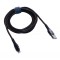 Cablu de date si incarcare elSales ELS-V30L USB-Lightning pentru iPhone, iPod, iPad, Macbook, lungime 200 cm,