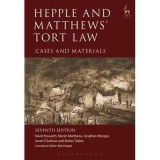 Hepple and Matthews&#039; Tort Law : Cases and Materials