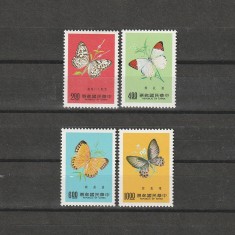 Fluturi Taiwanezi Sc. 2050-2053 (Scott) Taiwan 1977