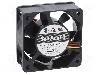 Ventilator 60x60x25mm, 6...13,8V DC, SANYO DENKI - 109R0612S401