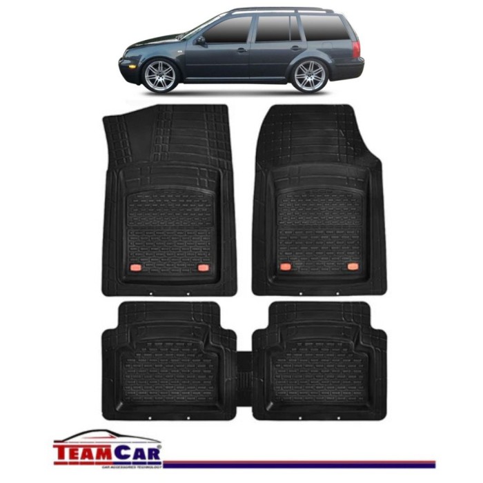 Covorașe Auto TeamCar&reg; Tip Tăviță Compatibile Volkswagen Golf Variant IV (1999&ndash;2006) - Combi