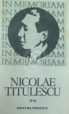 Nicolae Titulescu (Ed. Politica) foto
