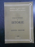 Studii si articole de istorie. Nr. XXXVII-XXXVIII, anul 1978