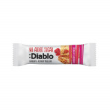 Baton fara zahar cu muesli zmeura si merisoare, 30g, Diablo