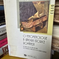 O fenomenologie a gandirii istorice romanesti - Adrian Pop