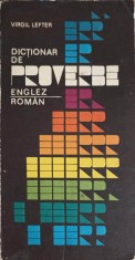 DICTIONAR DE PROVERBE ENGLEZ ROMAN-VIRGIL LEFTER-254114 foto