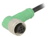 Cablu Conectare M12 5-Pin Unghi 3m PVC 60VAC 4A