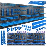Panou de perete pentru scule 2304&times;780mm cu 128 de accesorii
