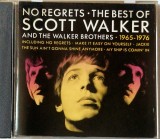Scott Walker And The Walker Brothers &lrm;&ndash; No Regrets - The Best Of Scott Walker And The Walker Brothers - 1965 - 1976 NM / NM cd pop rock Fontana, UK