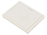 Compartiment baterii alb 55x68.5 mm