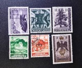 Lot Timbre Liechtenstein Clopote Bisericești Steag Clopotniță Bradul Uriaș Valorsch Vulturul Imperial Timp Oficial de Serviciu Ștampilate - A0023